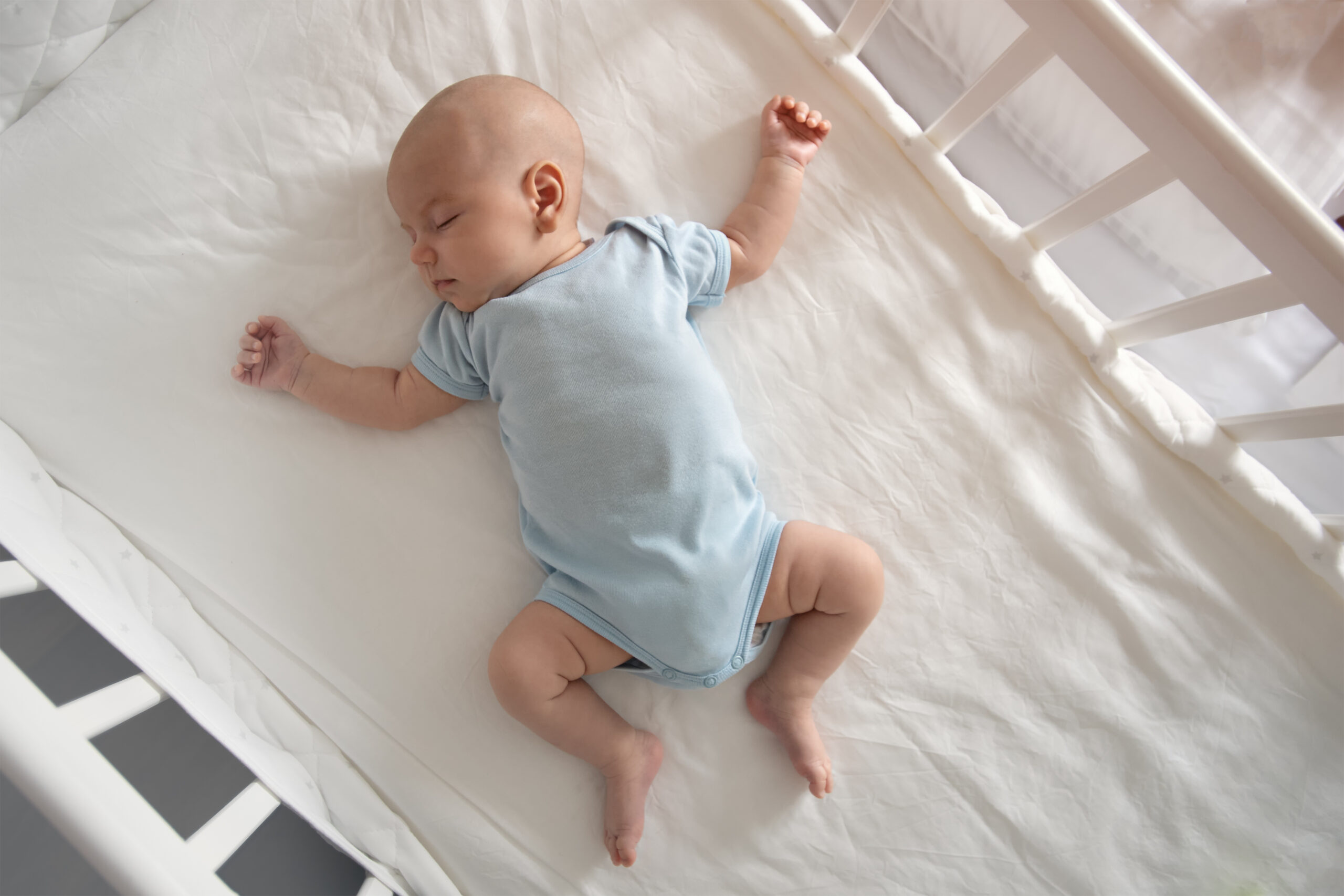 Baby Sleeping in Crib