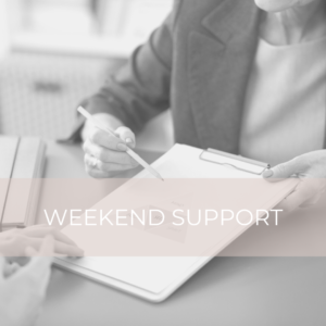 1 Weekend of Support